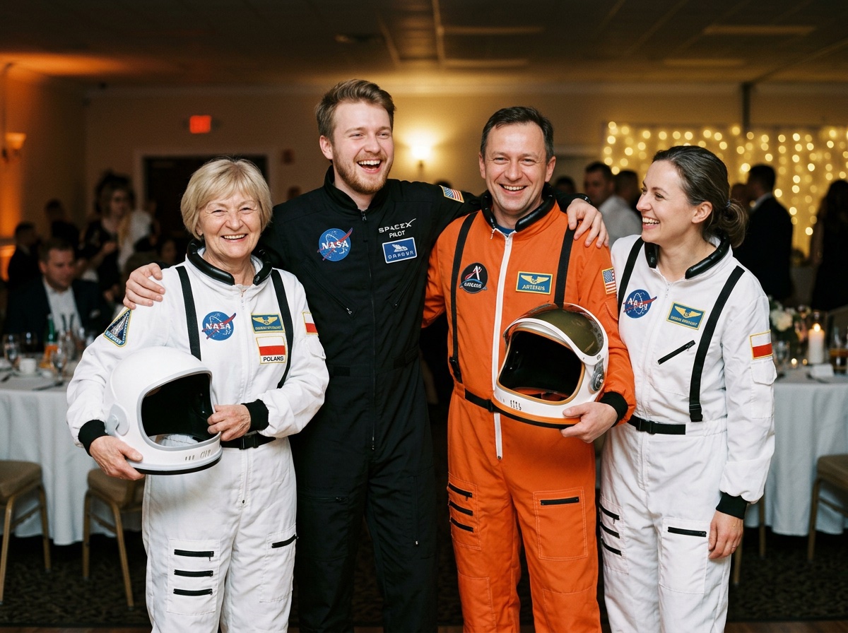Grupa jako astronauci