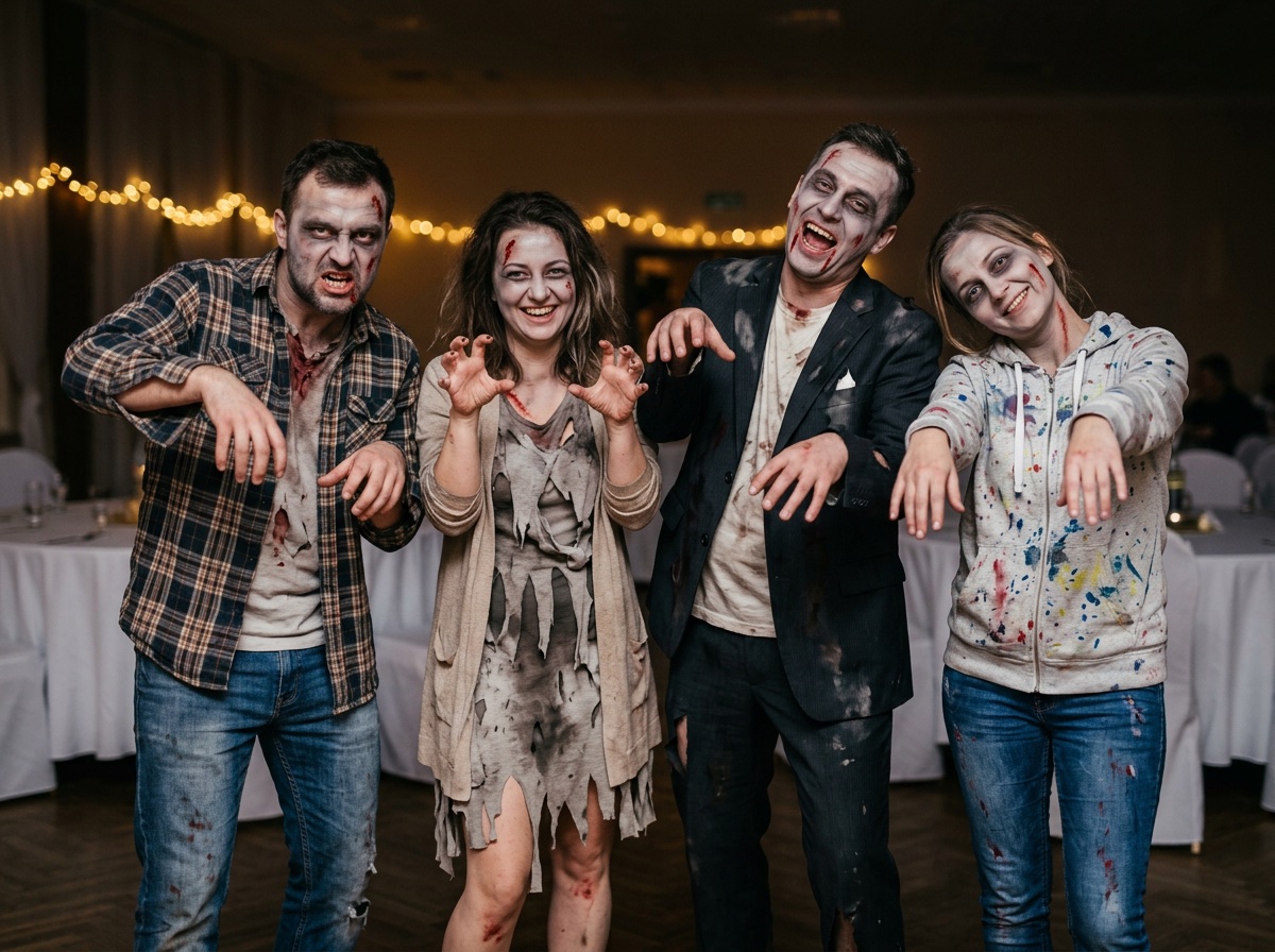 Imprezy tematyczne: motyw Zombie
